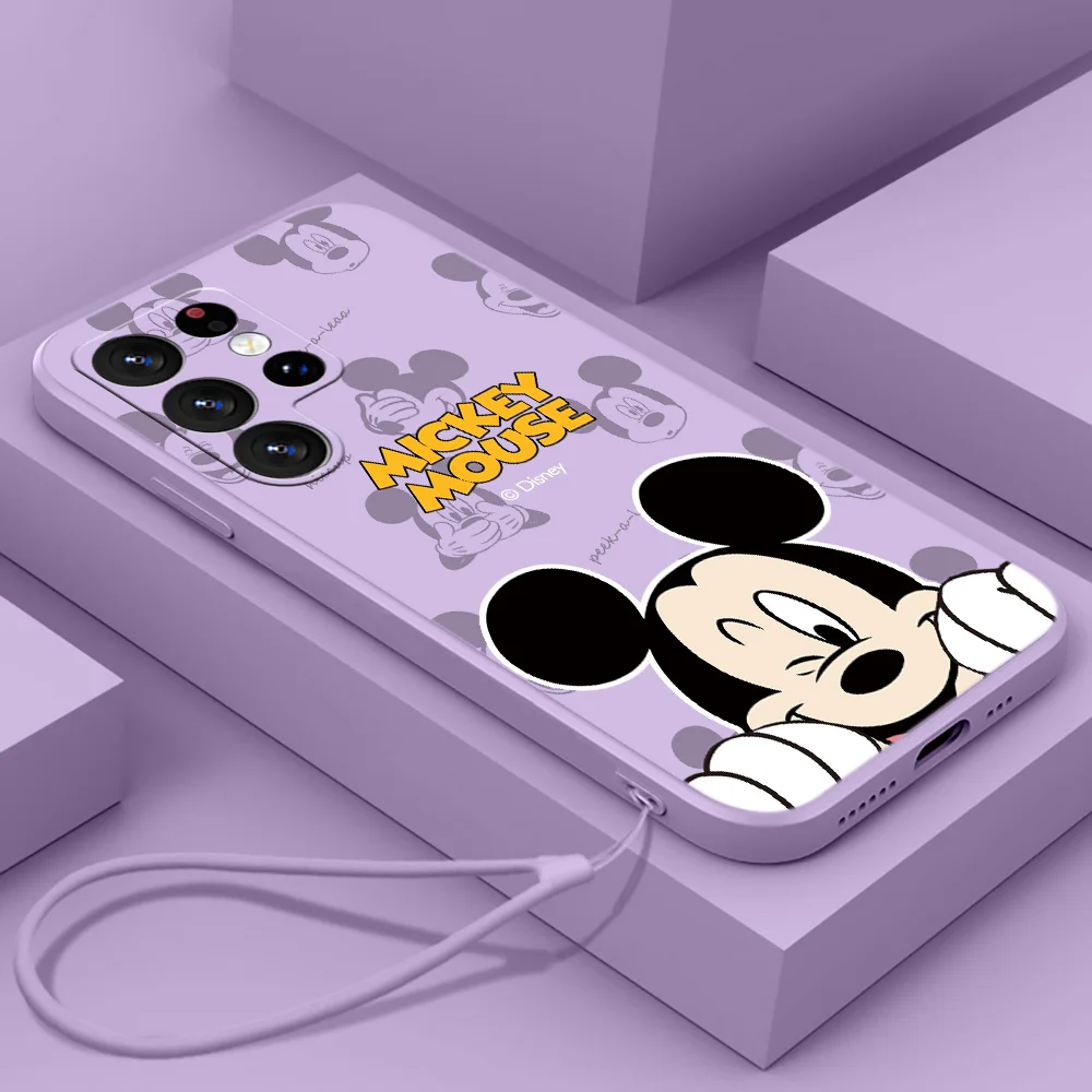 NEW Mickey Mouse Donald Duck Phone Case For Samsung S23 S22 S21 S20 Fe S10 Note 20 10 Ultra Lite Plus Liquid Rope Funda Cover
NEW Mickey Mouse Donald Duck Phone Case For Samsung S23 S22 S21 S20 Fe S10 Note 20 10 Ultra Lite Plus Liquid Rope Funda Cover
