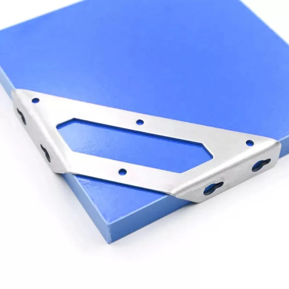 4PCS Stainless Steel Angle Corner Brackets Fasteners Protector Right Angle Corner Stand Supporting Universal Furniture Hardware
4PCS Stainless Steel Angle Corner Brackets Fasteners Protector Right Angle Corner Stand Supporting Universal Furniture Hardware