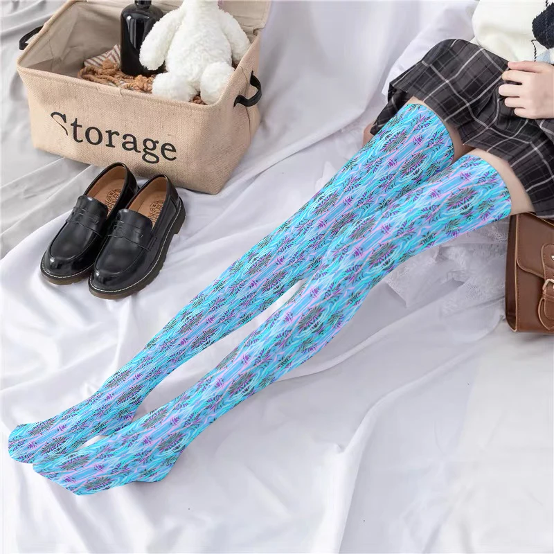 Brand New Leopard Flower Print Ladies Cotton Stockings High Quality Sexy Thigh Stockings Harajuku Fashion Halloween Gift Socks
Brand New Leopard Flower Print Ladies Cotton Stockings High Quality Sexy Thigh Stockings Harajuku Fashion Halloween Gift Socks