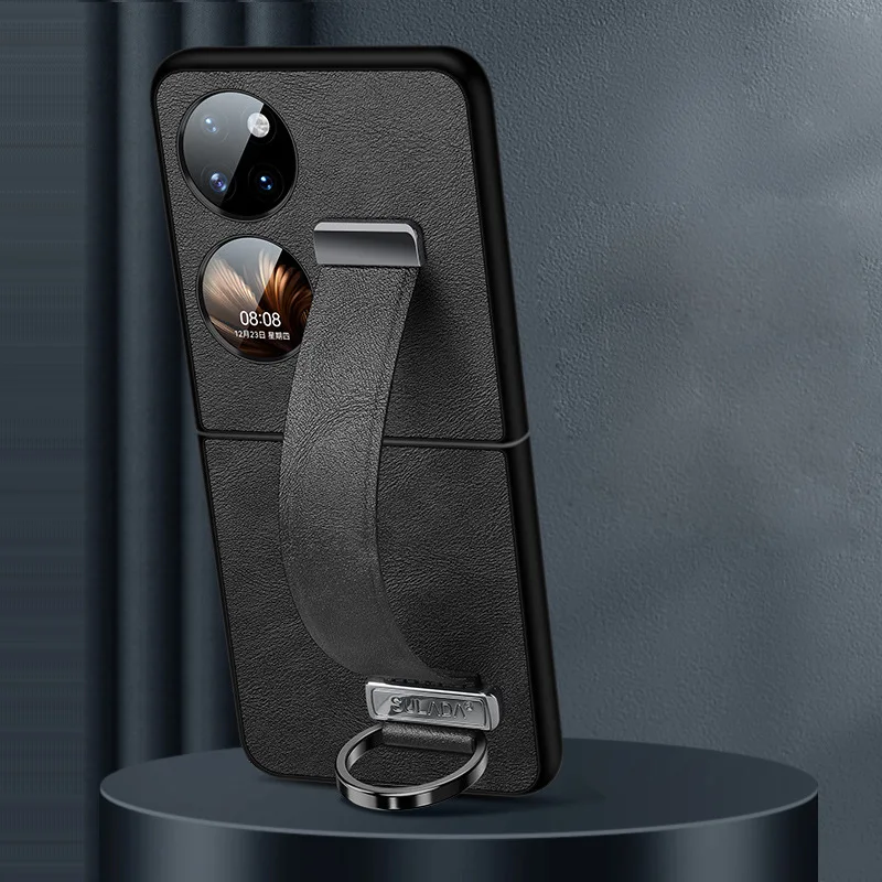 For Huawei P50 Pocket Shockproof PU Leather Folding Screen Phone Case Pocket S PocketS With Wrist Strap Stand
For Huawei P50 Pocket Shockproof PU Leather Folding Screen Phone Case Pocket S PocketS With Wrist Strap Stand