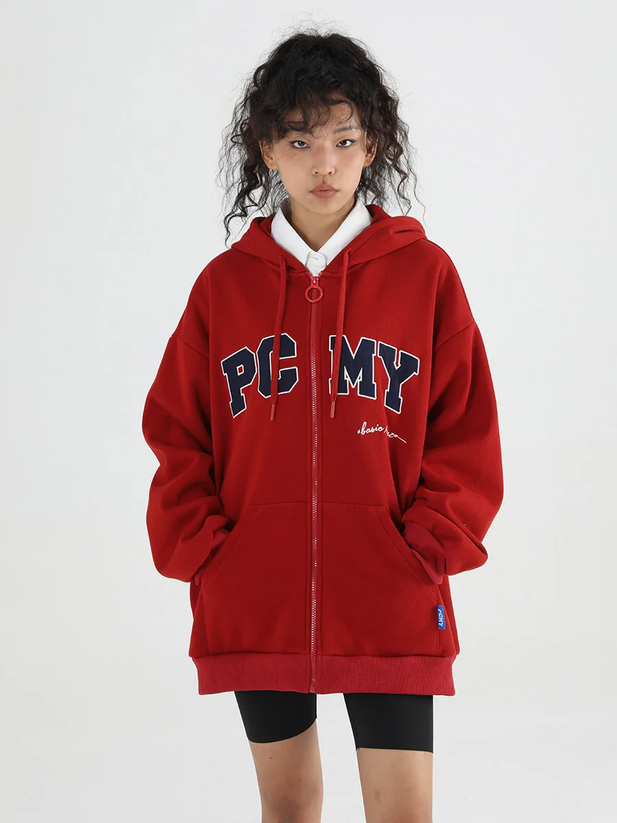 PCMY Fashion Versatile Cardigan Sweater Fashion Brand Hooded Loose Coat Men's and Women's College Style Couple Dress
PCMY Fashion Versatile Cardigan Sweater Fashion Brand Hooded Loose Coat Men's and Women's College Style Couple Dress