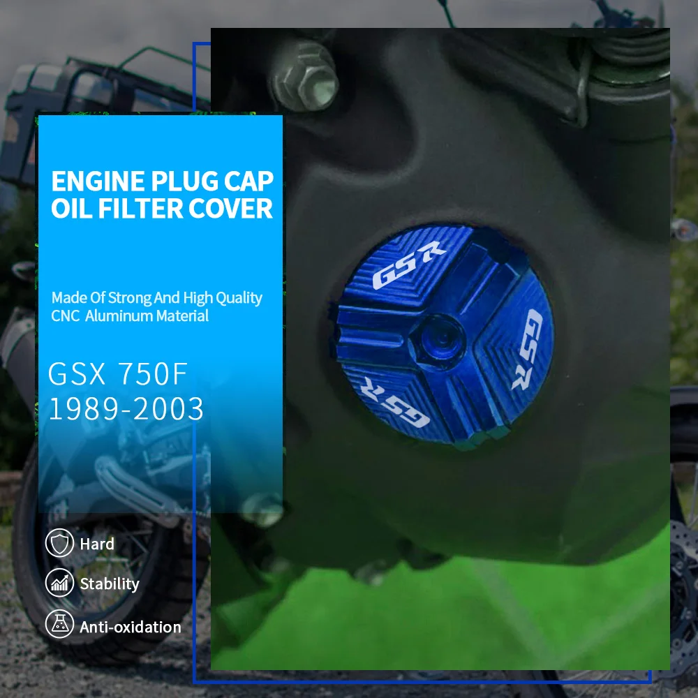 FOR SUZUKI GSX 750F 1989-2003 1990 1991 1992 1993 1994 1995 1996 1997 CNC Motorcycle Engine Oil Filler Cup Plug Cover cap Screw
FOR SUZUKI GSX 750F 1989-2003 1990 1991 1992 1993 1994 1995 1996 1997 CNC Motorcycle Engine Oil Filler Cup Plug Cover cap Screw