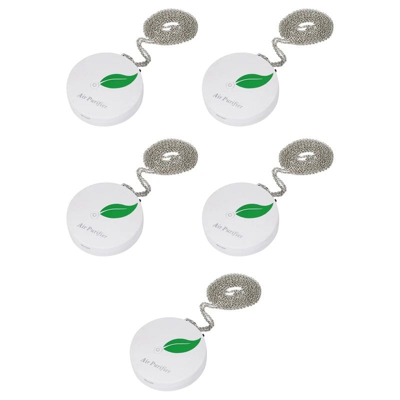 5X Air Purifier Household Negative Ion Air Purifier, Portable Necklace, for Adults and Children White
5X Air Purifier Household Negative Ion Air Purifier, Portable Necklace, for Adults and Children White