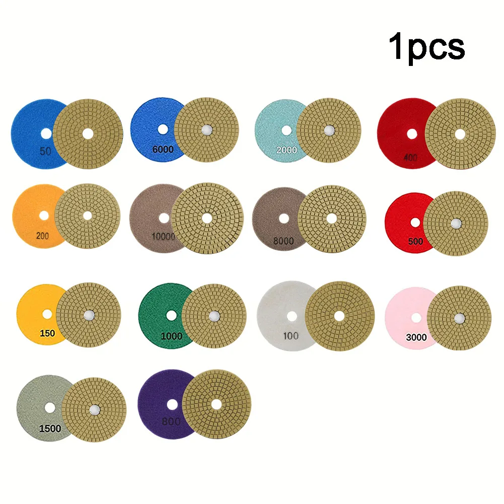 Diamond Polishing Pads 4 Inch Wet Dry Granite Concrete Marble Glass Stone Sanding Grinding Discs 30-10000 Grit
Diamond Polishing Pads 4 Inch Wet Dry Granite Concrete Marble Glass Stone Sanding Grinding Discs 30-10000 Grit