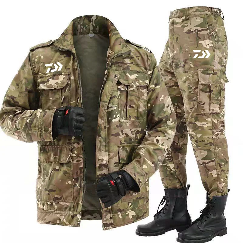 Outdoor Summer Spring Fishing Clothes Spring and Autumn Tactical Camouflage Suit Men's Outdoor Sports Windproof Fishing Clothes
Outdoor Summer Spring Fishing Clothes Spring and Autumn Tactical Camouflage Suit Men's Outdoor Sports Windproof Fishing Clothes
