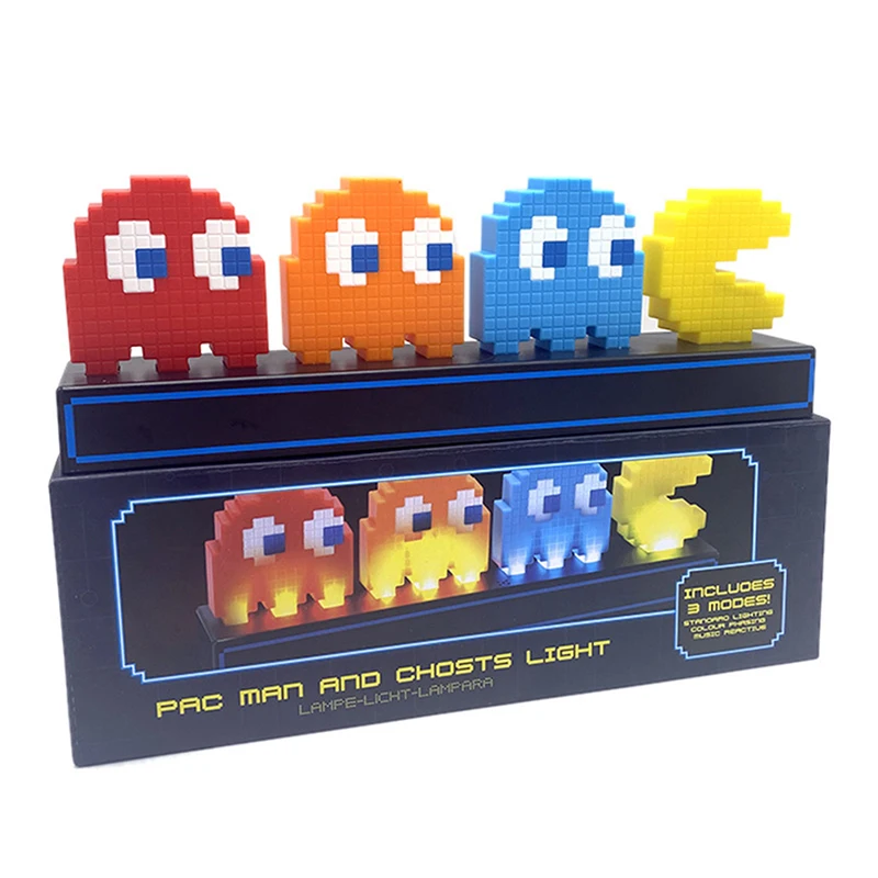 Pac Man Kids Night Light with USB Port Powered LED Table Lamps Perfect for Children's Room Bedroom Gaming Decoration Anime Gift
Pac Man Kids Night Light with USB Port Powered LED Table Lamps Perfect for Children's Room Bedroom Gaming Decoration Anime Gift