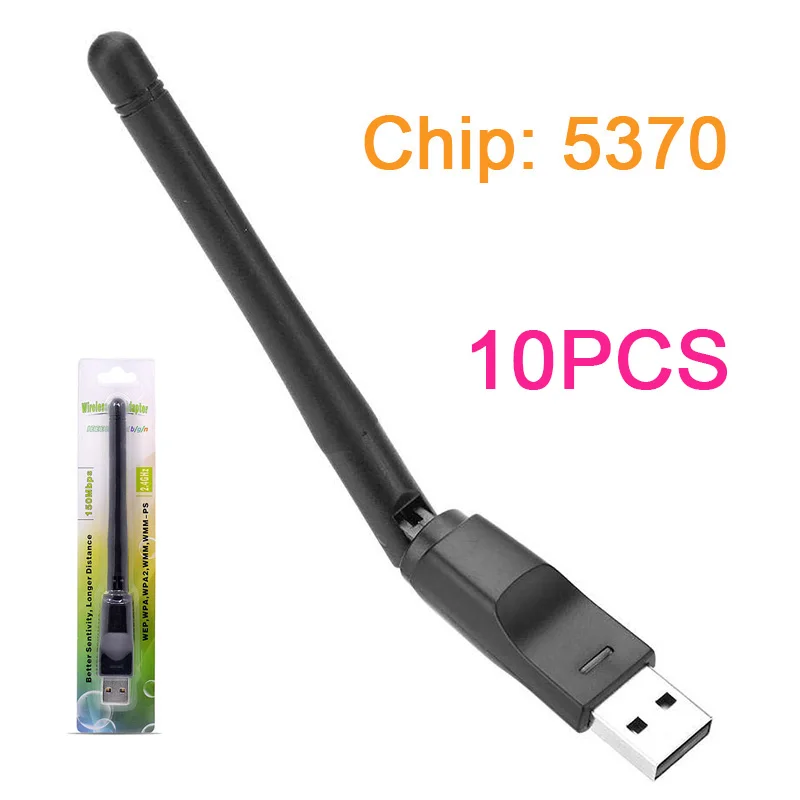 5370 Wi-Fi карта 10 шт. чип USB 150 Мбит/с сетевой адаптер мини беспроводное шифрование USB2.0 сетевая карта для ноутбука настольного ПК
5370 Wi-Fi карта 10 шт. чип USB 150 Мбит/с сетевой адаптер мини беспроводное шифрование USB2.0 сетевая карта для ноутбука настольного ПК