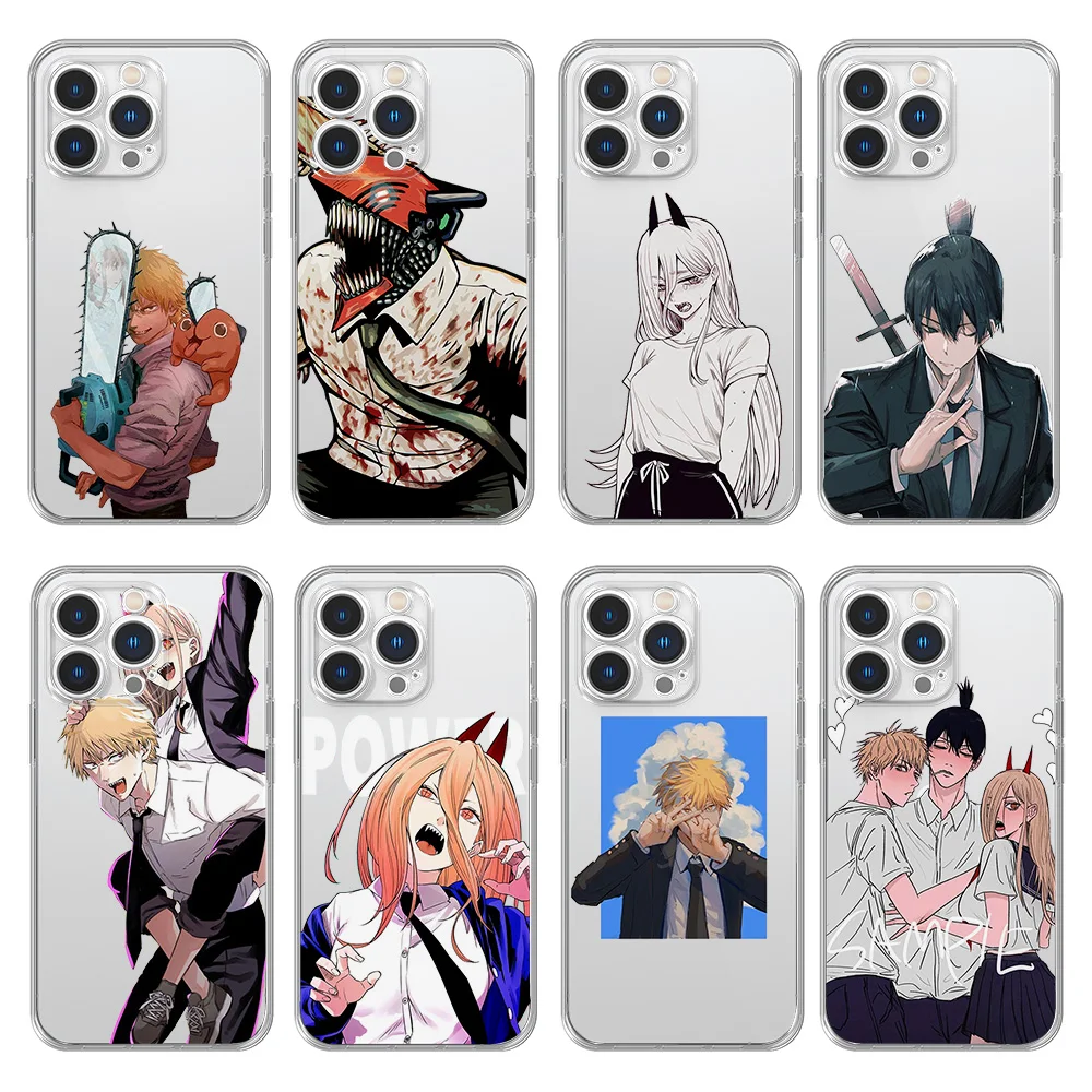 Anime Chainsaw Man Phone Case For iPhone 13 12 11 Pro Max Mini XS X XR SE 7 8 6 6S Plus Soft Cover
Anime Chainsaw Man Phone Case For iPhone 13 12 11 Pro Max Mini XS X XR SE 7 8 6 6S Plus Soft Cover