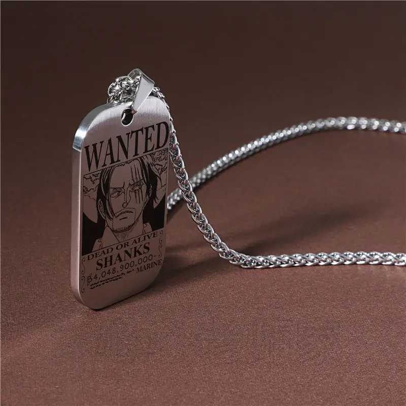 NEW One Piece Necklace Luffy ACE Zoro Red Hair Pendant Thickened Pendant for Birthday Gift Anime Hip-Hop Matching Accessories
NEW One Piece Necklace Luffy ACE Zoro Red Hair Pendant Thickened Pendant for Birthday Gift Anime Hip-Hop Matching Accessories
