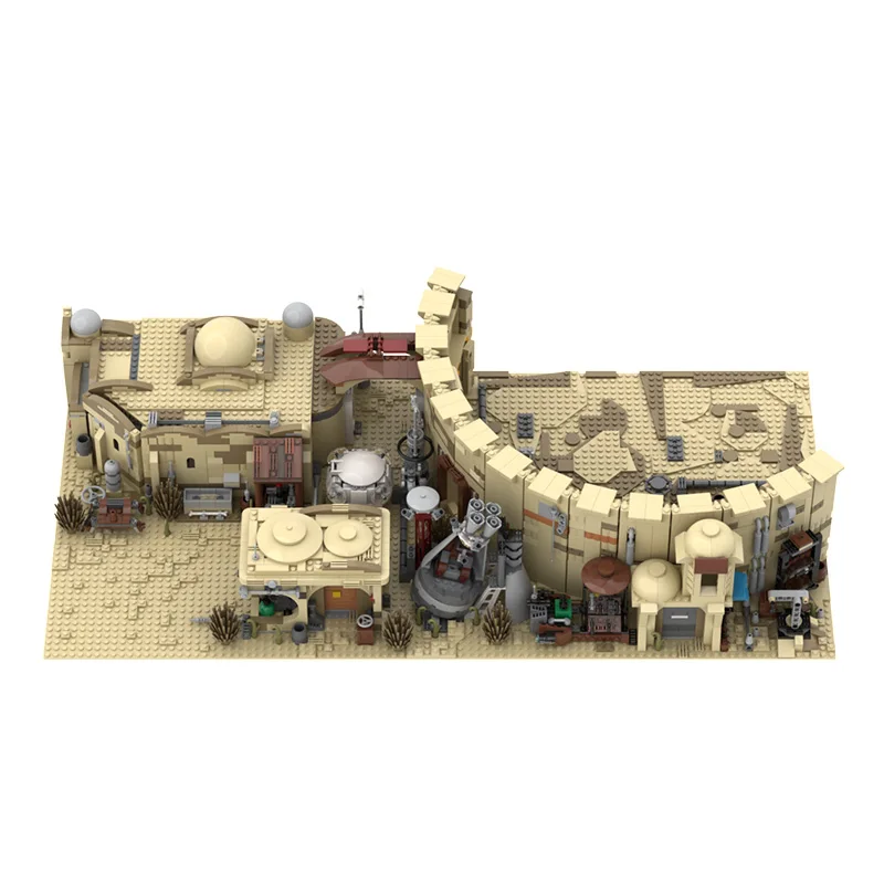 MOC New Hope Village Space Wars Desert Town Scene Building Blocks Assemble Brick Part Kid STEM Toy DIY Collectible Birthday Gift
MOC New Hope Village Space Wars Desert Town Scene Building Blocks Assemble Brick Part Kid STEM Toy DIY Collectible Birthday Gift