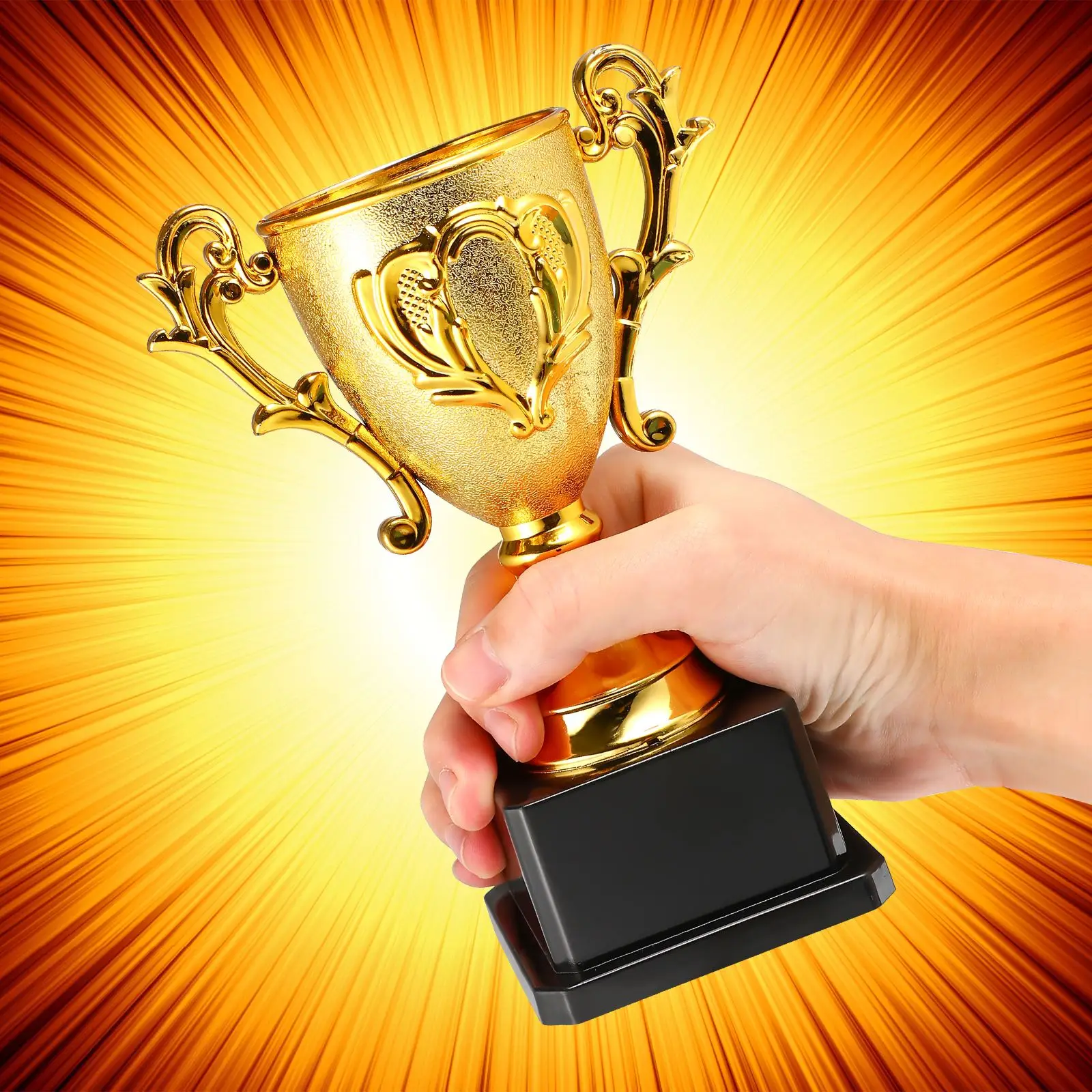 Trophy Award Plastic Trophy for Kids Team Sports Competition Craft Souvenir Winner Award Trophy Toy with Base Celebration Gift
Trophy Award Plastic Trophy for Kids Team Sports Competition Craft Souvenir Winner Award Trophy Toy with Base Celebration Gift