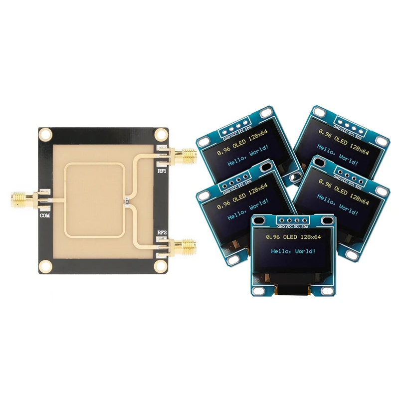 Сплиттер мощности HFES 100-2700 м, Частотный сплиттер мощности RF с 5 шт., OLED-модуль 0,96 дюйма, 12864 SSD1306, Плата дисплея
Сплиттер мощности HFES 100-2700 м, Частотный сплиттер мощности RF с 5 шт., OLED-модуль 0,96 дюйма, 12864 SSD1306, Плата дисплея