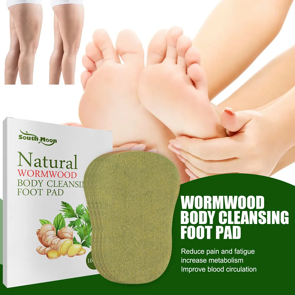 16Pcs Natural Wormwood Foot Patch Pain Stress Relief Weight Loss Body Detox Cleansing Pads Improve Sleep Foot Sticker Plaster
16Pcs Natural Wormwood Foot Patch Pain Stress Relief Weight Loss Body Detox Cleansing Pads Improve Sleep Foot Sticker Plaster