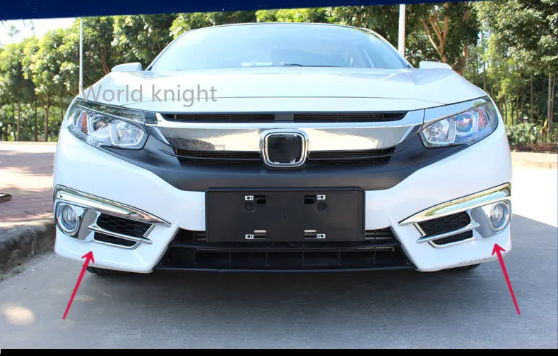 For Honda Civic 2016-2020 2PCS Car Front Fog Light Lamp Cover Trim Carbon Fiber ABS Chrome Car Styling Auto Accessories
For Honda Civic 2016-2020 2PCS Car Front Fog Light Lamp Cover Trim Carbon Fiber ABS Chrome Car Styling Auto Accessories