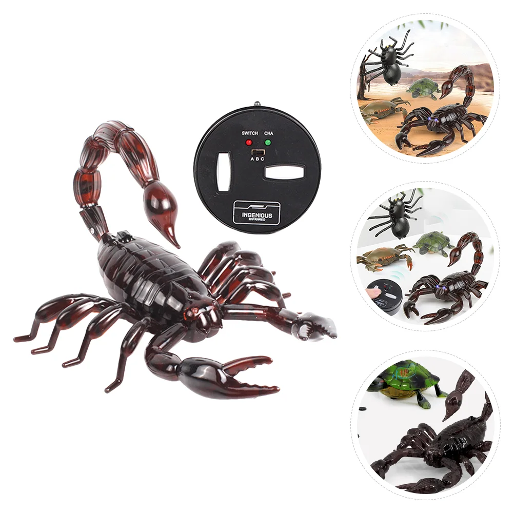 1 Set Scorpion Electric RC Scorpion Simulated Insect Model Scorpion Figures Black ( )
1 Set Scorpion Electric RC Scorpion Simulated Insect Model Scorpion Figures Black ( )