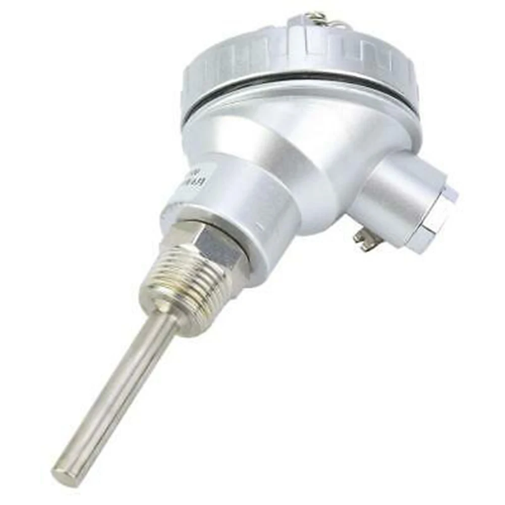 Quick and Convenient Installation with 1/2 inch NPT Thread Thermocouple Terminal Head RTD PT100 Temperature Sensor Probe
Quick and Convenient Installation with 1/2 inch NPT Thread Thermocouple Terminal Head RTD PT100 Temperature Sensor Probe