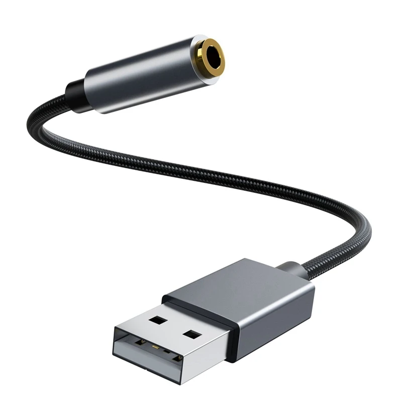 Внешняя звуковая карта с USB на 3,5 мм разъем, USB адаптер с USB на 3,5 мм разъем, адаптер для наушников, компьютеров, ПК, ноутбуков, аудиокарта
Внешняя звуковая карта с USB на 3,5 мм разъем, USB адаптер с USB на 3,5 мм разъем, адаптер для наушников, компьютеров, ПК, ноутбуков, аудиокарта