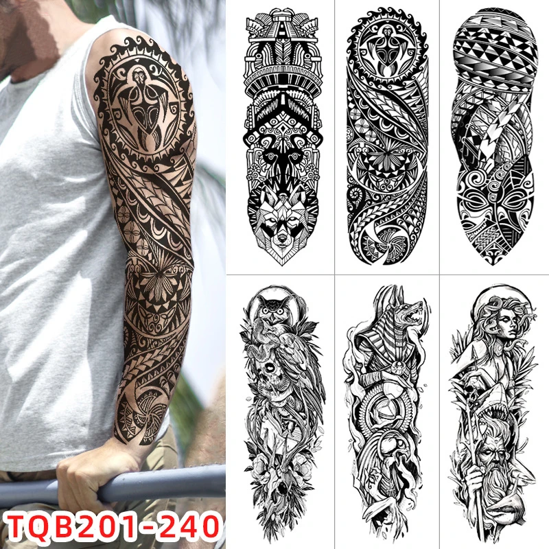 Sdotter Dog Roma Clock Eye Waterproof Temporary Tattoo Sticker Anubis Ancient Egypt Full Arm Fake Tatto Flash Tatoo Sleeve for
Sdotter Dog Roma Clock Eye Waterproof Temporary Tattoo Sticker Anubis Ancient Egypt Full Arm Fake Tatto Flash Tatoo Sleeve for