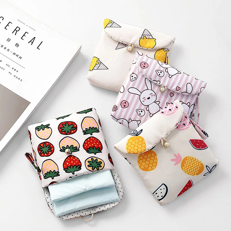 Portable Tampon Bag for Women Cute Cartoon Style Small Items Coins Makeup Lipstick Wallet Bag Girls Organizer Storage Bags
Portable Tampon Bag for Women Cute Cartoon Style Small Items Coins Makeup Lipstick Wallet Bag Girls Organizer Storage Bags