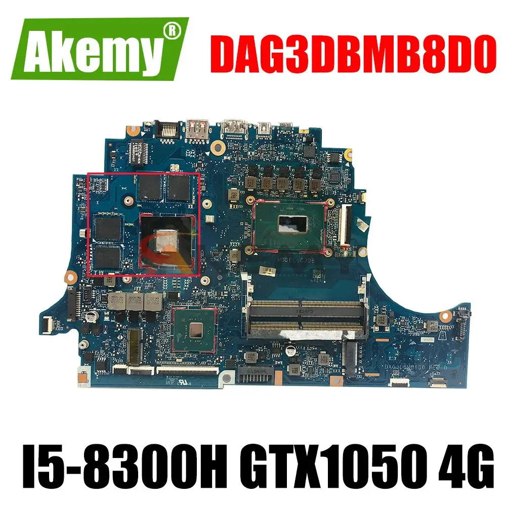 Laptop Motherboard DAG3DBMB8D0 FOR HP 15-DC WITH I5-8300 GTX1050 4GB Fully tested 100% work
Laptop Motherboard DAG3DBMB8D0 FOR HP 15-DC WITH I5-8300 GTX1050 4GB Fully tested 100% work