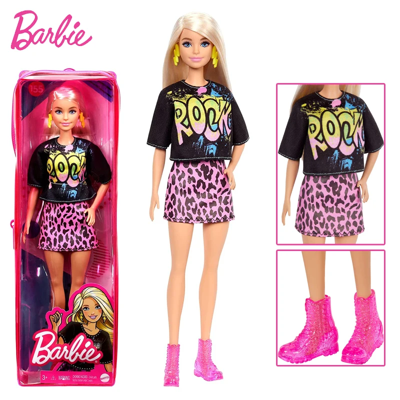30cm Original Barbie Fashionista Dolls Rock T-Shirt Girl Sport Suit Sweet Polka Dot Clothes 1/6 Baby Toys Kids Dress Up Bonecas
30cm Original Barbie Fashionista Dolls Rock T-Shirt Girl Sport Suit Sweet Polka Dot Clothes 1/6 Baby Toys Kids Dress Up Bonecas