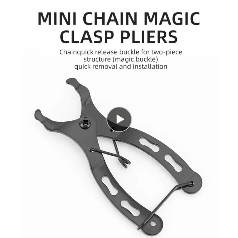 

Bicycle Open Close Chain Link Pliers Mini Mountain Bike Quick Removal Install Plier Chain Clamp Repair Tools Buckle Pliers