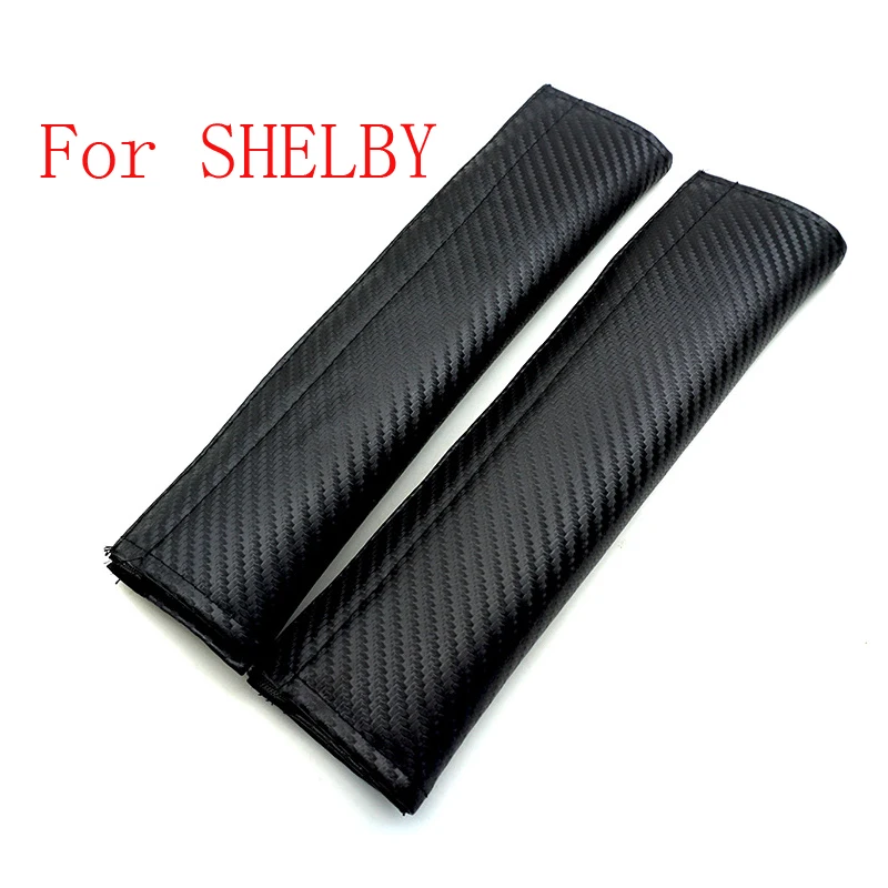 2pcs Car Styling Seat Belt Cover Carbon Fiber Leather Shoulder Protection Cover Accessories fit for ford SHELBY
2pcs Car Styling Seat Belt Cover Carbon Fiber Leather Shoulder Protection Cover Accessories fit for ford SHELBY