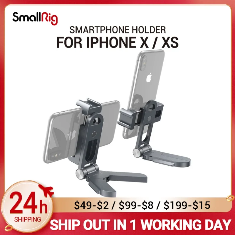Универсальный держатель для смартфона SmallRig для Iphone 13 X XS, клетка для сопряжения, регулировка наклона на 360 градусов, регулировка наклона на 270...
Универсальный держатель для смартфона SmallRig для Iphone 13 X XS, клетка для сопряжения, регулировка наклона на 360 градусов, регулировка наклона на 270...