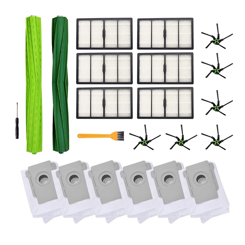 SANQ Replacement Parts Roller Brush Side Brush Hepa Filters For Irobot Roomba S9 Robot Vacuum Cleaner Accessories
SANQ Replacement Parts Roller Brush Side Brush Hepa Filters For Irobot Roomba S9 Robot Vacuum Cleaner Accessories