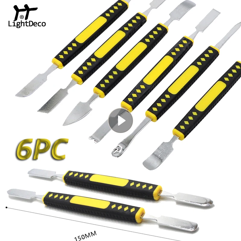 1/6pcs Universal Mobile Phone Repair Opening Tool Metal Disassemble Crowbare Metal Steel Pry Phone Hand Tool Set For Home Tools
1/6pcs Universal Mobile Phone Repair Opening Tool Metal Disassemble Crowbare Metal Steel Pry Phone Hand Tool Set For Home Tools