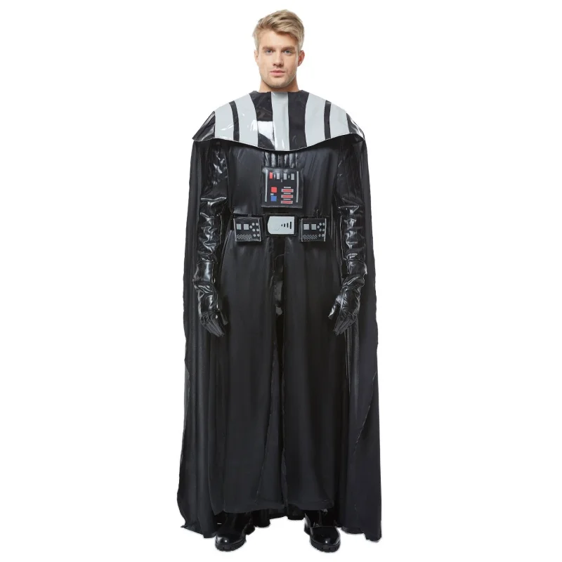 Movie Darth Cosplay Vader Costume Black Uniform Suit Jumpsuit Halloween Christmas Costume For Men Halloween Party Full Set
Movie Darth Cosplay Vader Costume Black Uniform Suit Jumpsuit Halloween Christmas Costume For Men Halloween Party Full Set