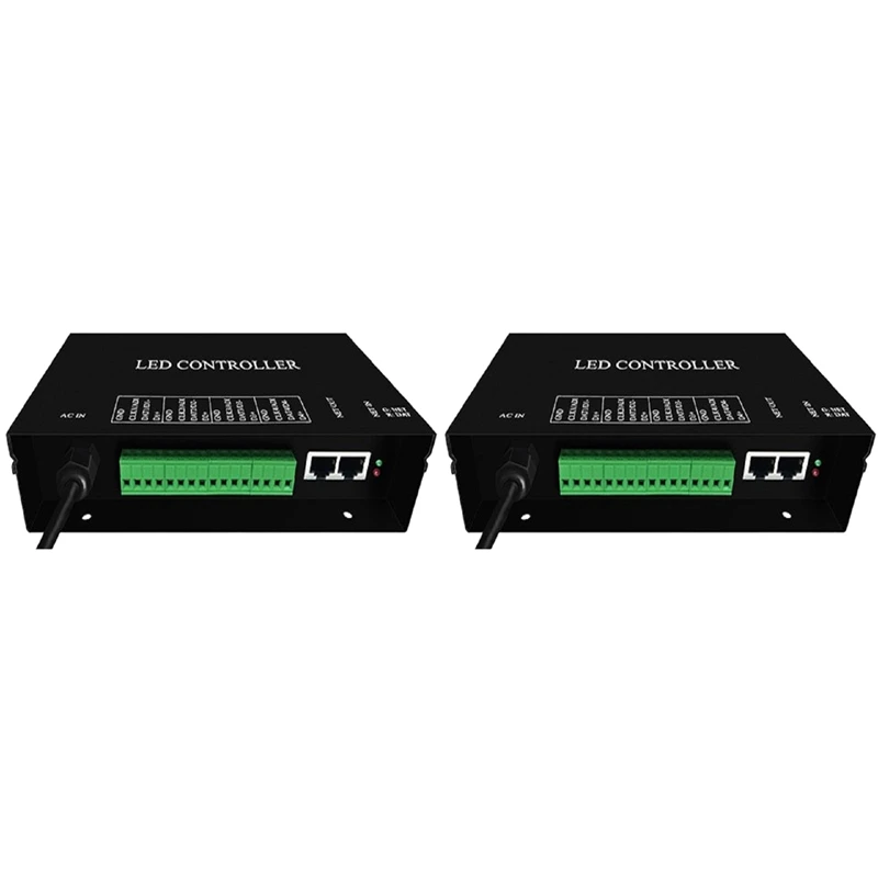 2X H802RA 4 порта (4096 пикселей) Artnet контроллер DMX Artnet контроллер WS2801 WS2811 контроллер Artnet Madrix Pixel
2X H802RA 4 порта (4096 пикселей) Artnet контроллер DMX Artnet контроллер WS2801 WS2811 контроллер Artnet Madrix Pixel