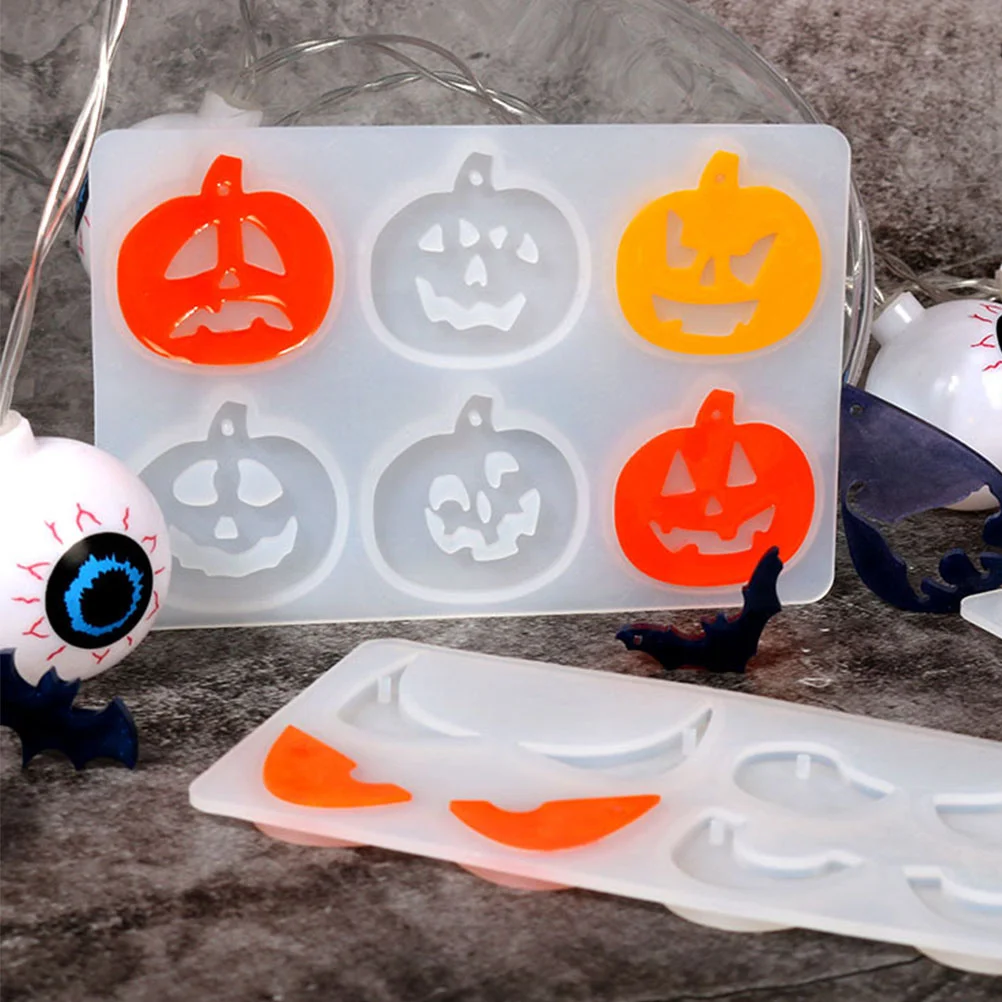 3 Sets Hanging Pendant Mould Resin Casting Mold Earrings Halloween Making Molds Silica Gel DIY Handmade Jewelry For Silicone
3 Sets Hanging Pendant Mould Resin Casting Mold Earrings Halloween Making Molds Silica Gel DIY Handmade Jewelry For Silicone