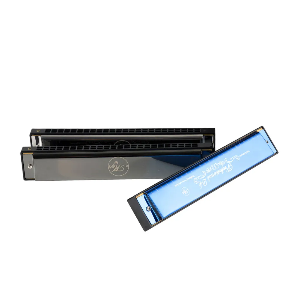 Mouth Organ Harmonica C Key C Tune Chrome 24 Holes Copper Board High-end Reeds Rich Sound Tremolo 19*4.5*3.2cm
Mouth Organ Harmonica C Key C Tune Chrome 24 Holes Copper Board High-end Reeds Rich Sound Tremolo 19*4.5*3.2cm