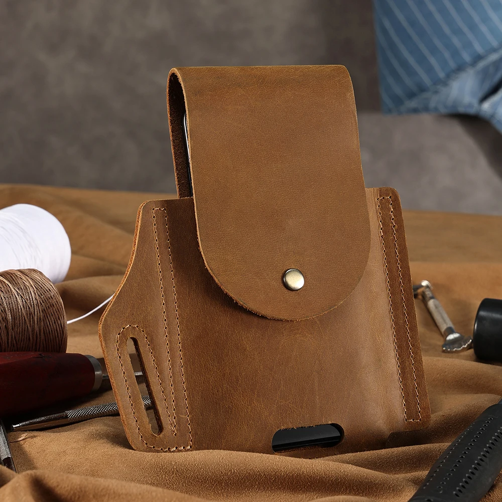 Men's waist packs leather mobile phone bag outdoor sports male bag hanging foreskin wear belt retro money clip pocket
Men's waist packs leather mobile phone bag outdoor sports male bag hanging foreskin wear belt retro money clip pocket