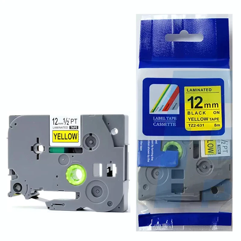 20 pcs Tze631 Tze-631 Tze 631 12mm Tze Tz Tape Compatible Brother Ptouch Cartridge Label Maker Tape Tz631 Tz-631 Black on Yellow
20 pcs Tze631 Tze-631 Tze 631 12mm Tze Tz Tape Compatible Brother Ptouch Cartridge Label Maker Tape Tz631 Tz-631 Black on Yellow