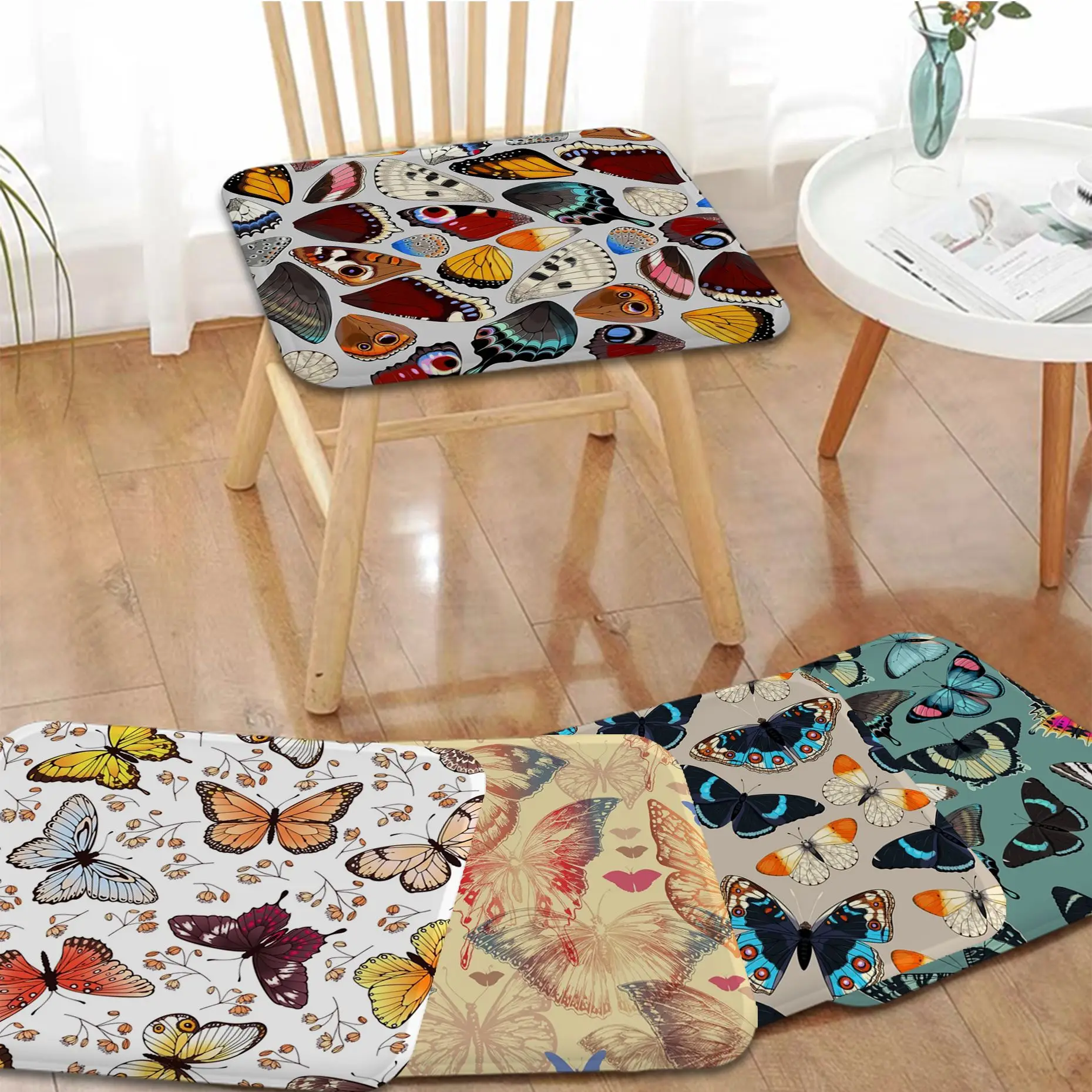 Flower Butterfly Pattern Multi-Color Meditation Cushion Stool Pad Dining Chair Tatami Seat Cushion Anti-Slip Chair Mat Pad
Flower Butterfly Pattern Multi-Color Meditation Cushion Stool Pad Dining Chair Tatami Seat Cushion Anti-Slip Chair Mat Pad