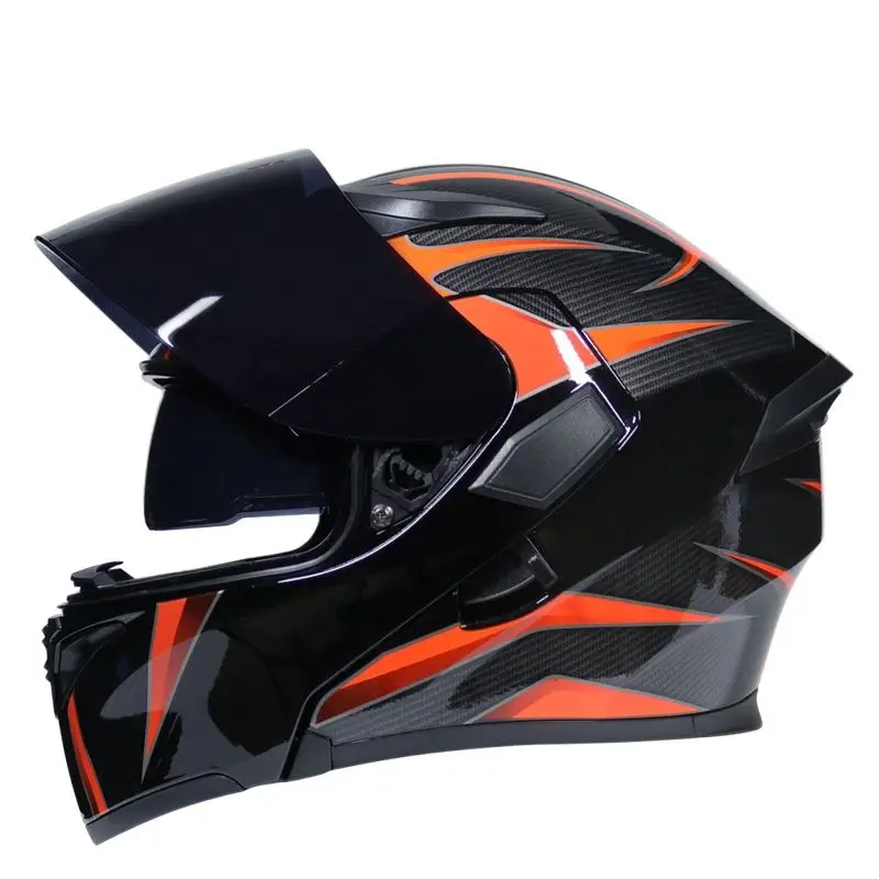 Personality Flip Up Casco Moto Men Motorcycle Helmet Motocross Helmet Capacete Da Motocicleta Casque Racing Riding Helmet
Personality Flip Up Casco Moto Men Motorcycle Helmet Motocross Helmet Capacete Da Motocicleta Casque Racing Riding Helmet