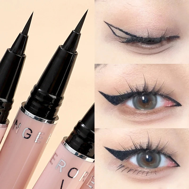 Waterproof Ultra-thin Liquid Eyeliner Korean Makeup for Women Quick Dry Smooth Eye Liner Long Last Lower Eyelash Pen Cosmetics
Waterproof Ultra-thin Liquid Eyeliner Korean Makeup for Women Quick Dry Smooth Eye Liner Long Last Lower Eyelash Pen Cosmetics