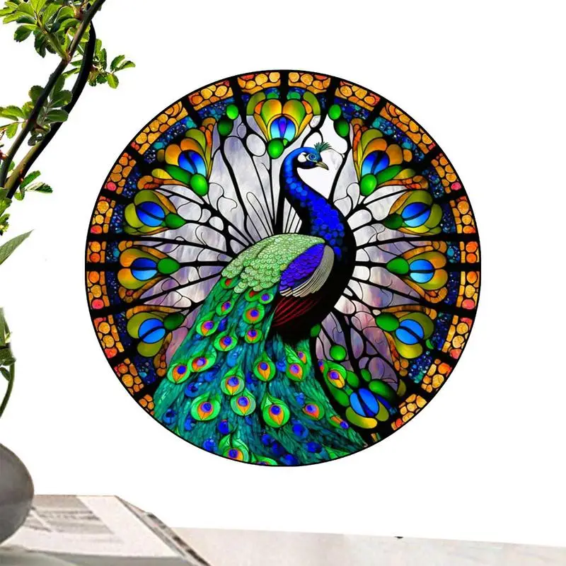 

Dragonfly Mushroom Garland Acrylic Board Decoration Acrylic Wreath Decor Stained Glass Decor For Outdoor Window