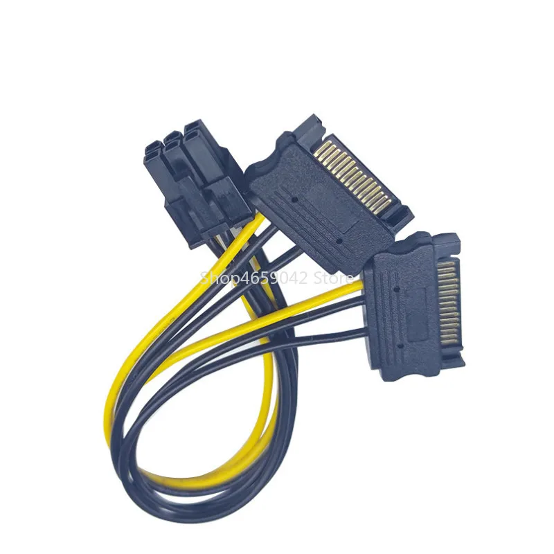 1 шт., адаптер питания для видеокарты, 15 контактов
1 шт., адаптер питания для видеокарты, 15 контактов