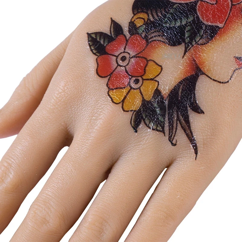 Tattoo Artificial Hand Silicone Tattoo Skin Practice Left/Right Fake Tattoo Hand for Tattoo Beginner Practice Tattoo Accessories
Tattoo Artificial Hand Silicone Tattoo Skin Practice Left/Right Fake Tattoo Hand for Tattoo Beginner Practice Tattoo Accessories