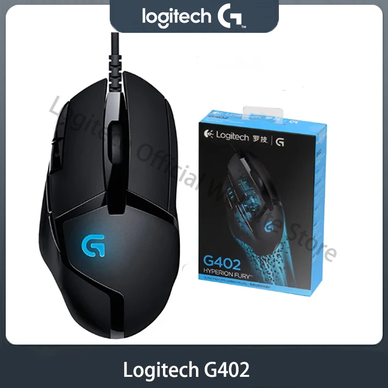 

Logitech G402 Mouse Hyperion Fury Wired Game Mouse 4000 Dpi Lightweight 8 Programmable Buttons Compatible with Pc/Mac - Bla 2023