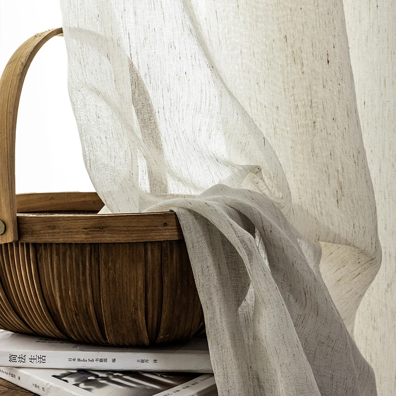 LAEWIN - tulle japanese style beige cotton linen tulle curtains yarn for bedroom living study room solid modren curtain
LAEWIN - tulle japanese style beige cotton linen tulle curtains yarn for bedroom living study room solid modren curtain
