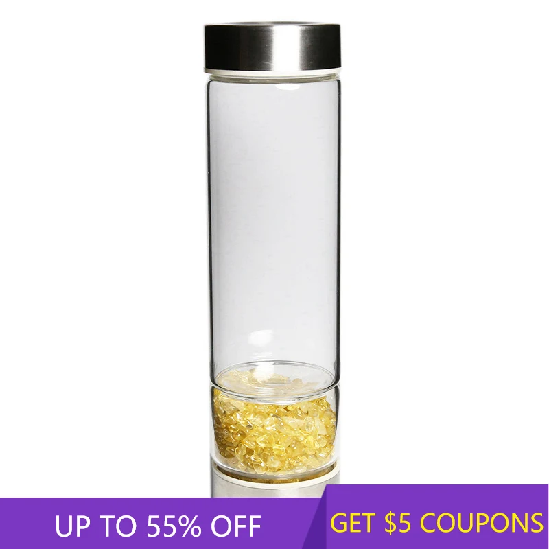 Natural Yellow Citrine Quartz Elixir Crystal Drinking Water Bottle Infused Gravel Chip Stone Home Glass Drink Cup Healing Gift
Natural Yellow Citrine Quartz Elixir Crystal Drinking Water Bottle Infused Gravel Chip Stone Home Glass Drink Cup Healing Gift