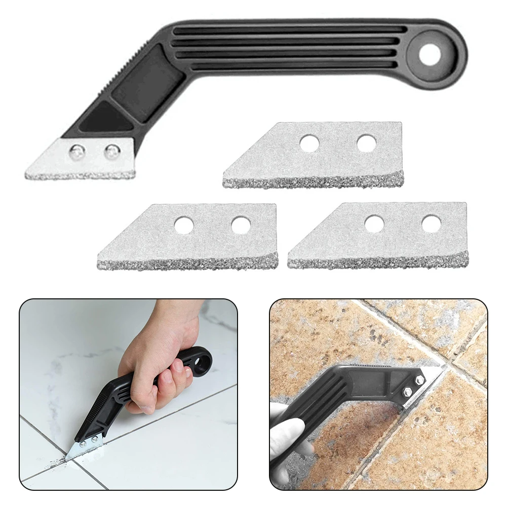 

Скребок Инструмент для плитки для ванной комнаты для двери кухни устройство для чистки стен устройство для удаления зазора плитки переносное устройство для чистки