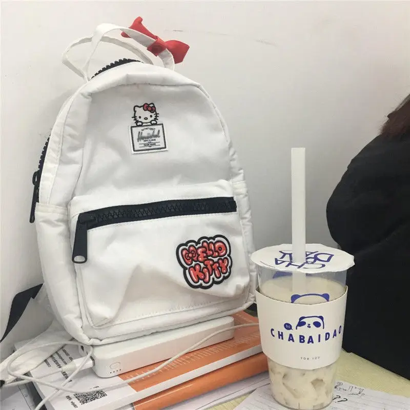 Kawaii Sanrioed новый рюкзак HelloKitty с героями мультфильмов для мужчин и женщин милый Легкий Рюкзак Студенческая сумка подарок на день рождения
Kawaii Sanrioed новый рюкзак HelloKitty с героями мультфильмов для мужчин и женщин милый Легкий Рюкзак Студенческая сумка подарок на день рождения