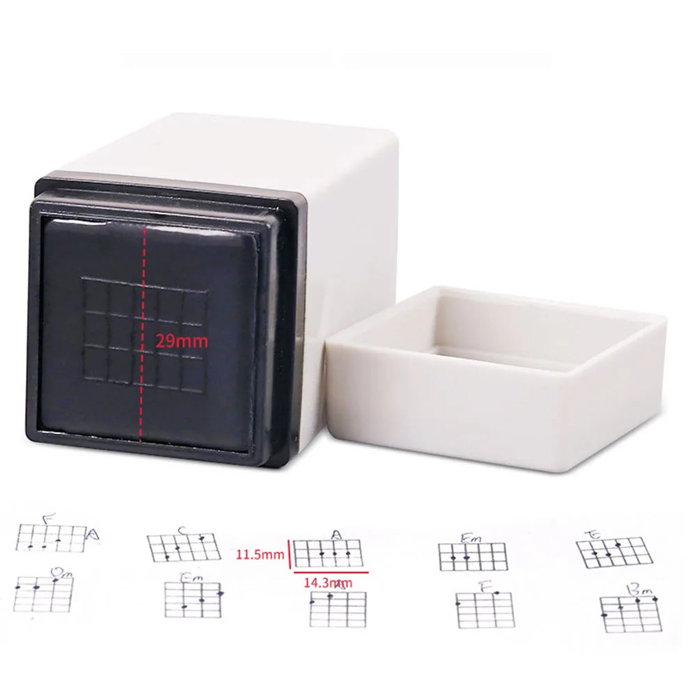 1pc Chords Stamp Guitar Ukulele Chord Print Signet Stamps Drawing Grid For Beginner Tools Guitars Parts Accessories 6x3x3cm
1pc Chords Stamp Guitar Ukulele Chord Print Signet Stamps Drawing Grid For Beginner Tools Guitars Parts Accessories 6x3x3cm