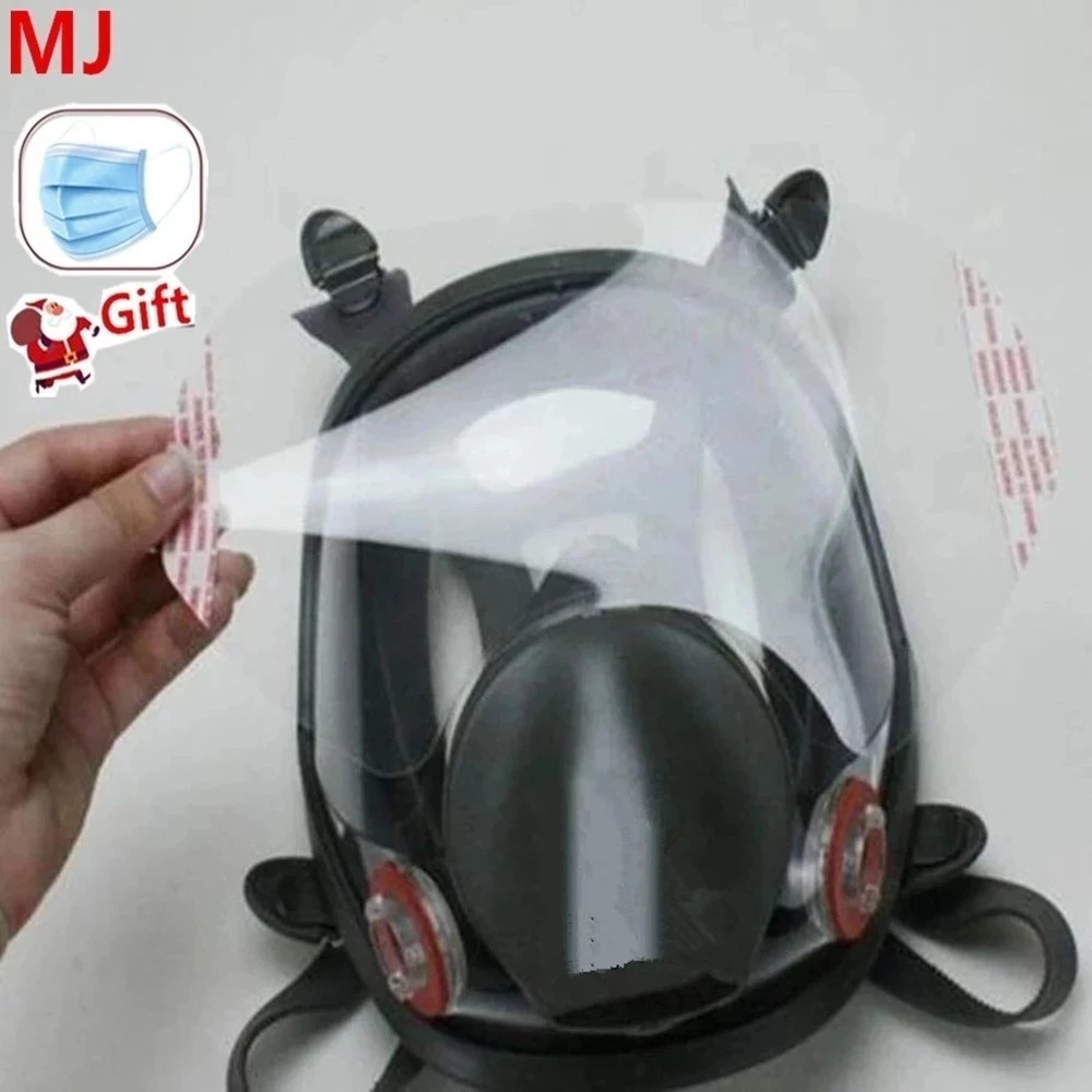 5/10/15/25 pcs/pack Gas Mask Protective film 6885 RESPIRATOR LENS COVER USE For 3 M 6800 Dust Mask
5/10/15/25 pcs/pack Gas Mask Protective film 6885 RESPIRATOR LENS COVER USE For 3 M 6800 Dust Mask