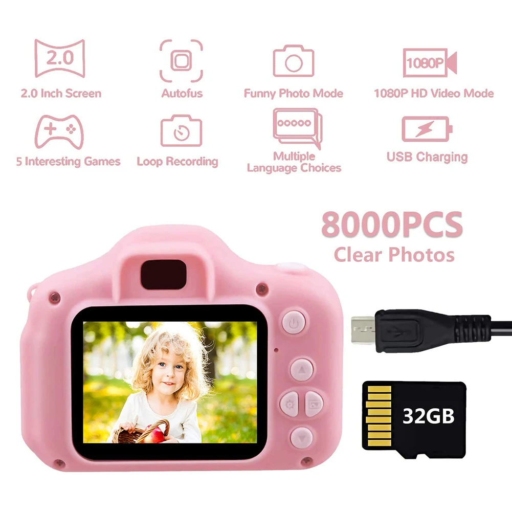 Children's Camera Waterproof HD Screen Camera Video Toy Dual Lens Camera Kids Cartoon Cute Camera Outdoor Kids Photography Toy
Children's Camera Waterproof HD Screen Camera Video Toy Dual Lens Camera Kids Cartoon Cute Camera Outdoor Kids Photography Toy